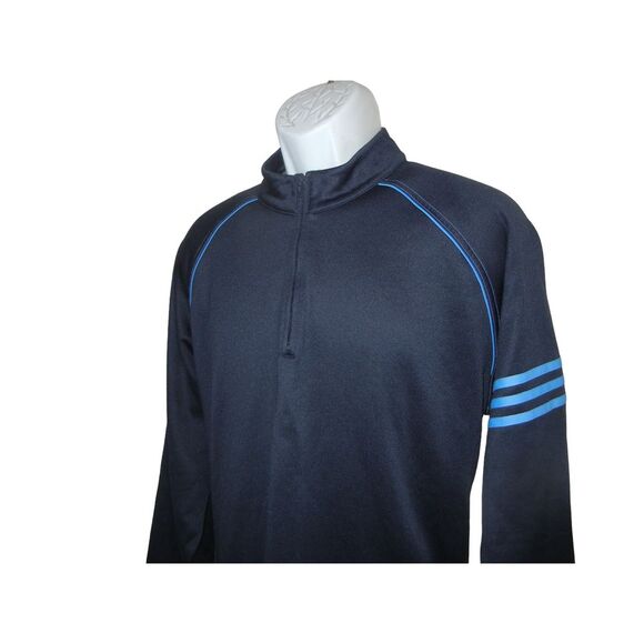 Adidas Golf Jacket Men Size XL 1/4 Zip Windbreaker Polyester Pullover Sweater - Picture 6 of 10